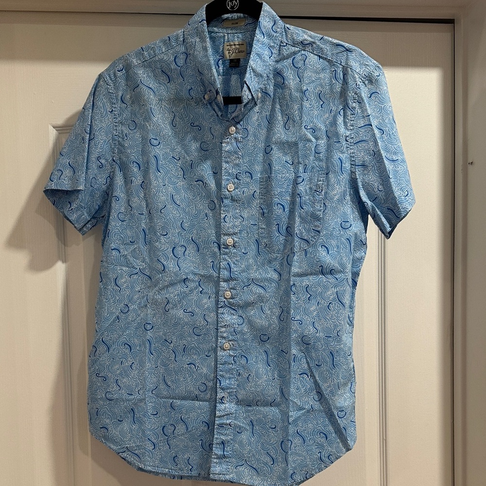 J.Crew short sleeve button down